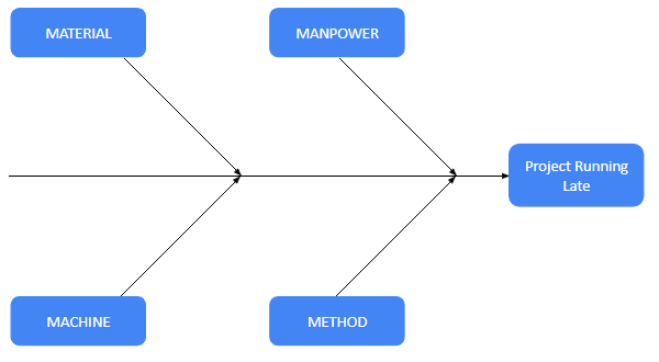 Fishbone diagram - the categories