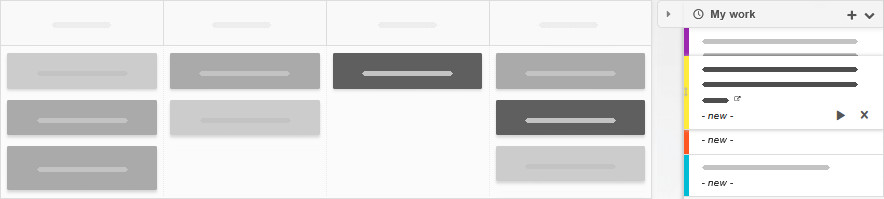Sorting tasks in the My Work list