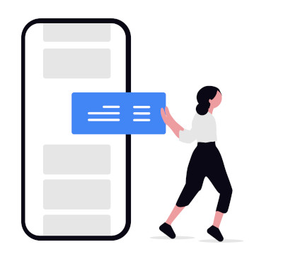 A woman pulls an item from the list of to-dos