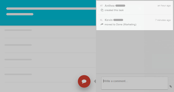 A Kanban Tool task history shows it skipping all process steps