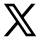 X (formerly Twitter) logo late 2025