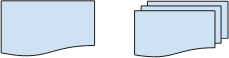 Flowchart symbols - document