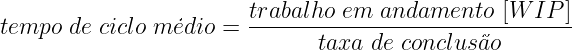 Taxa de Conclusão Média